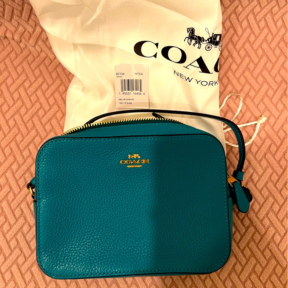 Coach signature camera bag